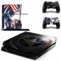 Marvel's Captain America:Civil War Vinyl Sticker Skin For PS4 Console+Free Controller Cover Decal