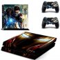 Marvel's Captain America:Civil War Vinyl Sticker Skin For PS4 Console+Free Controller Cover Decal