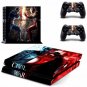 Marvel's Captain America:Civil War Vinyl Sticker Skin For PS4 Console+Free Controller Cover Decal