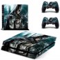 PS4 Skin Batman Vinyl Decal Cover for Sony Playstation 4 System Console and Two Controllers Sticker