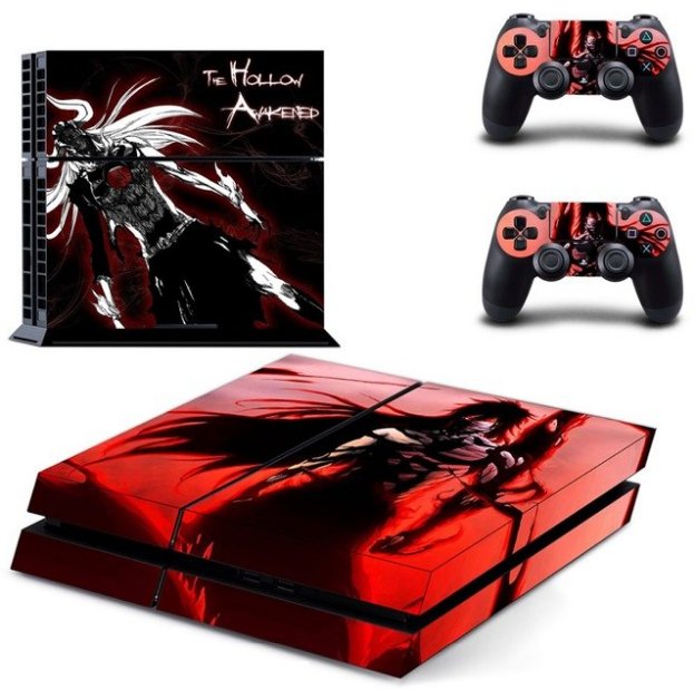 PS4 Console System Skin + PS4 Controller Sticker Kit - The Hollow Vinyl Decal for Sony Playstation 4