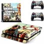 Grand theft auto PS4 Skin Sticker Decal Cover For Sony PS4 Console and 2 controller skins