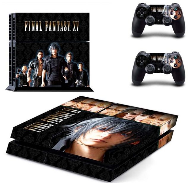 Final Fantasy.XV Vinly Ps4 Skin Sticker For Sony PS4 PlayStation 4 and 2 controller skins