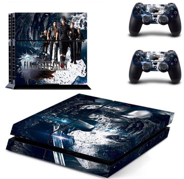 Final Fantasy.XV Vinly Ps4 Skin Sticker For Sony PS4 PlayStation 4 and 2 controller skins