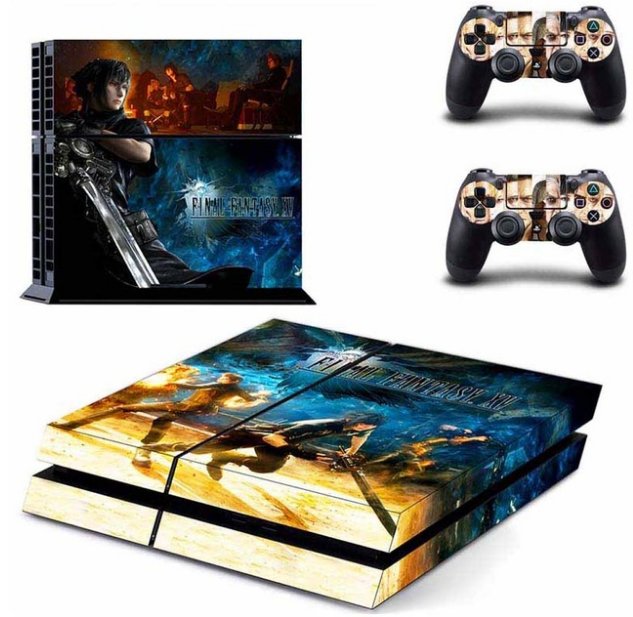 Final Fantasy.XV Vinly Ps4 Skin Sticker For Sony PS4 PlayStation 4 and 2 controller skins