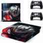 PS4 Aufkleber Skin Sticker Decal Cover For Sony PS4 Console and 2 controller skins