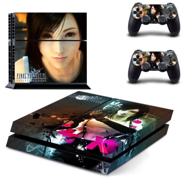 Final Fantasy Vinyl Skin Sticker Cover for Sony PS4 PlayStation 4 and 2 controller skins