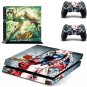 Street Fighter IV Cammy Skin Sticker Cover for Sony PS4 Console and 2 controller skins