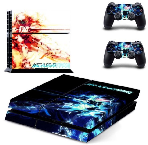 Skin Sticker Decal Cover for Sony PS4 PlayStation 4 Console and 2 controller skins