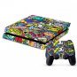 Colorful Design Cover Skin Sticker For PS4 PlayStation Console 2 Controller