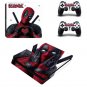 DeadPool Design Skin Full Cover PS4 Slim Sticker for Sony PS4 Console System +2Controller