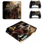 Assassins Creed Origins Vinyl Decal Skin PS4 Slim Sticker for Sony PS4 Console System+2Controller