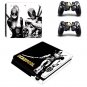 DealPool Protector Vinyl Skin Kit Deal Pool Decals for PS4 Slim Console + 2 Controller PS4 Slim S