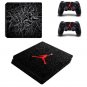 Air Man:Jordan Vinyl Decal Skin PS4 Slim Sticker for PS4 Slim Console System Skin+2Controller