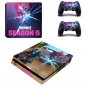 F Season 5 Decal PS4 Slim Skin Sticker for Sony PS4 Slim Console + 2Controller Skins