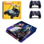 F Season 5 Decal PS4 Slim Skin Sticker for Sony PS4 Slim Console + 2Controller Skins