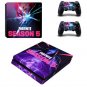 F Season 5 Decal PS4 Slim Skin Sticker for Sony PS4 Slim Console + 2Controller Skins