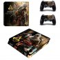 Assassins Creed Vinyl Cover Decal PS4 Slim Skin Sticker for PS4 Slim Console & 2 Controllers