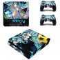 Hatsune Miku PS4 Slim Full Body Cover Skin Vinyl Decal Sticker for PS4 S Console+Controller