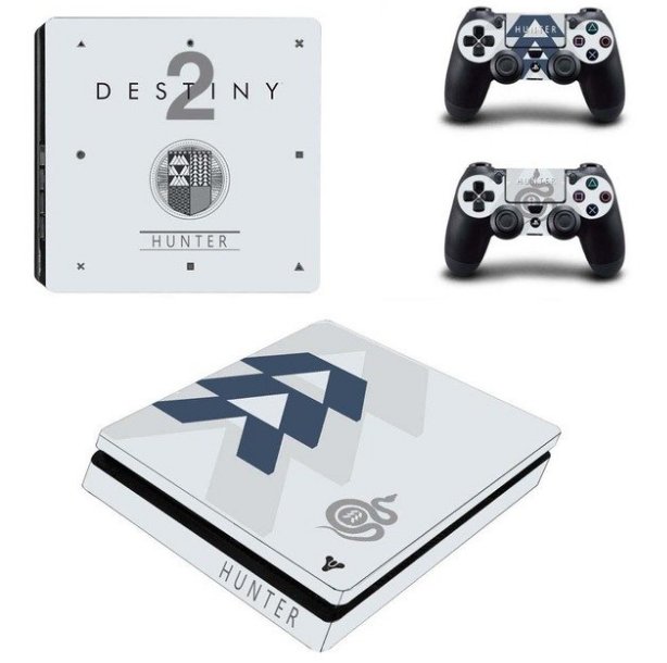 Destiny PS4 Slim Skin Sticker for Sony PS4 Slim Console System+ 2 controller skins
