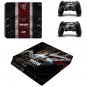 MASS EFFECT Vinyl Decal for PS4 Slim Console Cover for PS4 Controller PS4 Slim Skin Sticker