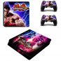 TEKKEN 7 PS4 Slim Sticker For Sony PS4 Slim Console+2 Controller Skin Sticker For PS4 S Skin