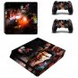 As Dragon 6 Decal Skin For PS4 Slim Console Cover For Playstation 4 PS4 Slim Skin Stickers+ Controll