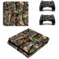 Wood Decal Skin PS4 Slim Console Cover For PS4 Slim Skin Stickers+2Pcs Controller Protective Skins