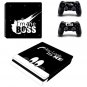 I'm the BOSS Vinyl Decal Skin PS4 Slim Sticker for PS4 Slim Console System Skin+2Controller Stickers