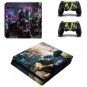 Watch Dog Vinyl Decal PS4 Slim Skin PS4 Slim Console+Controller Sticker for Sony PS4 Slim Stickers