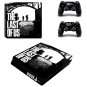 the last of us Design Vinyl PS4 Slim Sticker for Sony PS4 Slim Console+2PCS Skin Decal Controller
