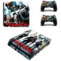 Tomclancy's The Division Protector Vinyl Skin Kit for PS4 Slim Console + 2 Controller PS4 Slim S
