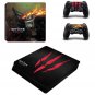 The Witcher PS4 Slim Sticker For Sony PS4 Slim Console+2Controller Skin Sticker For PS4 S Skin