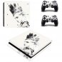 PS4 Slim Skin Sticker Kit for Playstation 4 S Console and Controller - Punk Rock Vinyl Decal