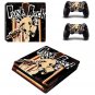 PS4 Slim Skin Sticker Kit for Playstation 4 S Console and Controller - Punk Rock Vinyl Decal