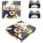 PS4 Slim Skin Sticker Kit for Playstation 4 S Console and Controller - Punk Rock Vinyl Decal