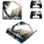Final Fantasy Vinyl Cover Decal PS4 Slim Skin Sticker for Sony PS4 Console+2PCS Design Stickers