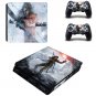 Tomb Raider Vinyl Decal PS4 Slim Skin PS4 Slim Console+Controller Sticker for Sony PS4 Slim Stickers