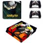 Nartuo PS4 Slim Sticker Vinyl Decal PS4 S Cover Skin Warp for Sony PS4 Slim Console &2Controller