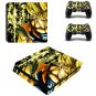 Dragon Ball Vinyl Decal Skin PS4 Slim Sticker for Sony PS4 Slim Console+Controller Stickers
