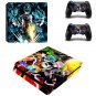 Dragon Ball Vinyl Decal Skin PS4 Slim Sticker for Sony PS4 Slim Console+Controller Stickers