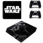 Star Wars Decal Skin PS4 Slim Skins Kit for Sony PS4 Slim Console+2 Controllers Sticker