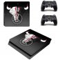 PS4 Slim Sticker Vinyl Design Air Man Jordan Skins Kit for PS4 Slim Console+2Controllers