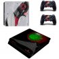 PS4 Slim Sticker Vinyl Design Air Man Jordan Skins Kit for PS4 Slim Console+2Controllers