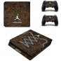 PS4 Slim Sticker Vinyl Design Air Man Jordan Skins Kit for PS4 Slim Console+2Controllers