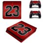 PS4 Slim Sticker Vinyl Design Air Man Jordan Skins Kit for PS4 Slim Console+2Controllers