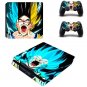 PS4 Slim Skin Sticker Decals Designed for PS4 Slim Console and 2 Controller Skins - Dragon Ball