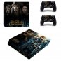 PS4 Slim Console+Controllers Skin Set Vinyl Decal Sticker for PS4 Slim Console-Pirates Caribbean