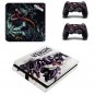 Venom Design PS4 Slim Sticker Vinyl Skins for Sony PS4 Slim Console+2 Wireless Controller