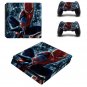 Spider-Man PS4 Slim Sticker For Sony PS4 Slim Console+2 Controller Skin Sticker For PS4 S Skin